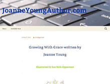 Tablet Screenshot of joanneyoungauthor.com